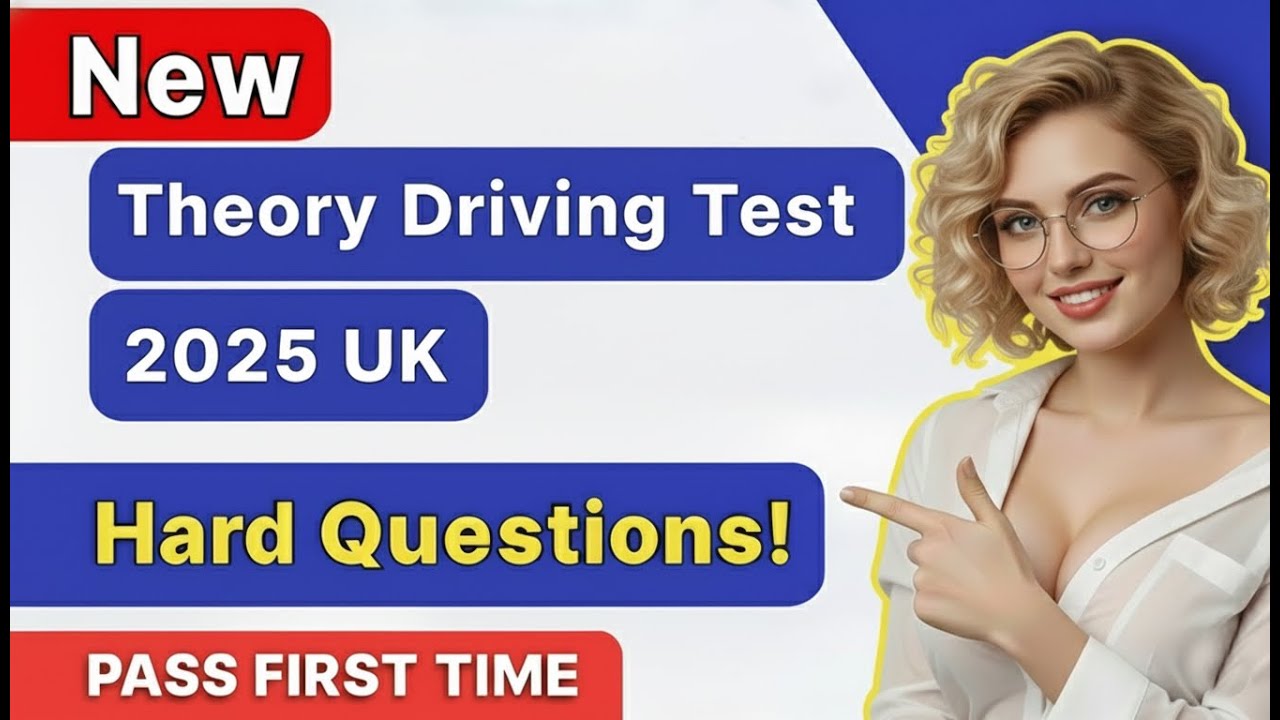 Theory Test 2025 UK | Real DVSA Style Practice (MUST WATCH!) | PASS ...