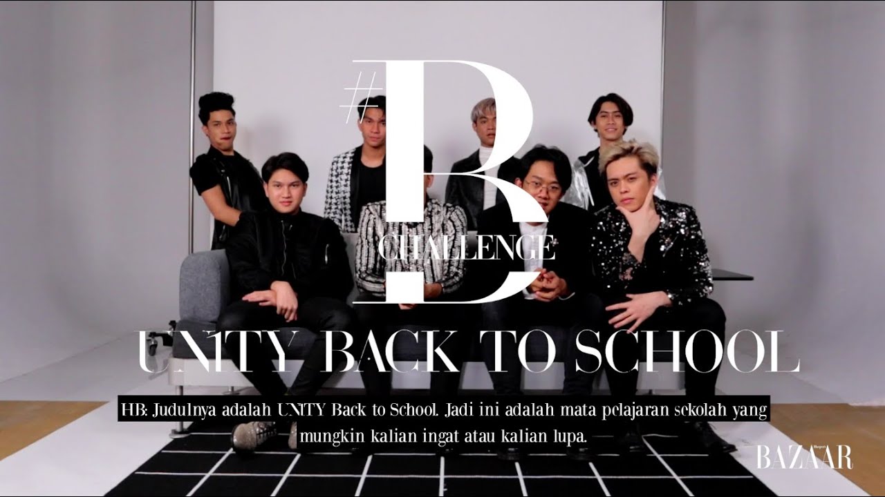 UN1TY Bermain ke Studio Harper's Bazaar Indonesia, dan Ditantang Beragam Permainan di #BChallenge