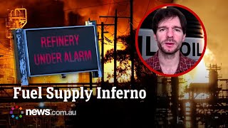 How Does The Geelong Oil Refinery Blaze Affect Australias Fuel Crisis
