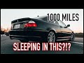 1000 Mile Road Trip (Sleeping In My E46 ZHP)