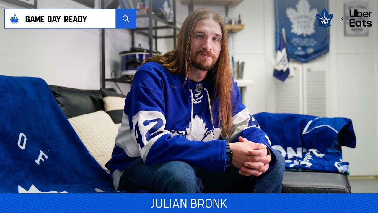 The Toronto Maple Leafs and UberEats Present Game Day Ready: Julian Bronk