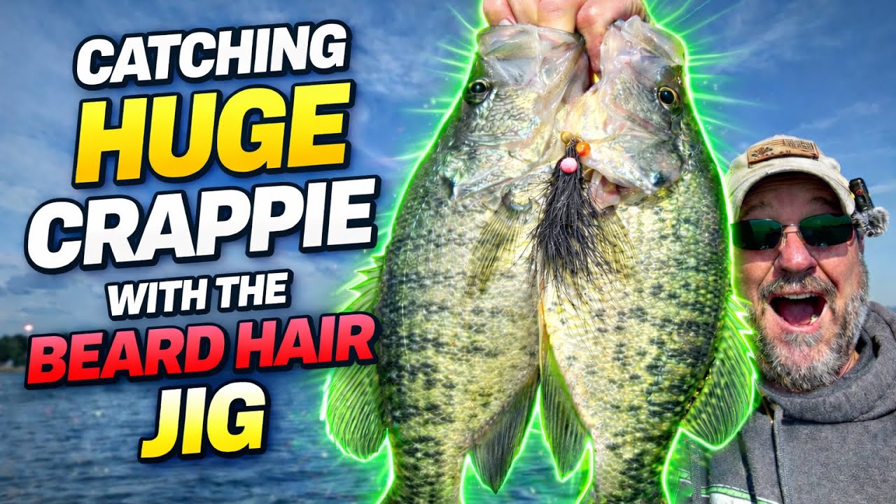 Ловим ОГРОМНЫХ окуней перед нерестом на джиг, сделанный из бородатой шерсти! Эпизод 0826