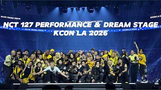[4K] NCT 127 PERFORMANCE & DREAM STAGE | KCON LA 2026