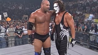 Goldberg To Team With Sting V Sid & Rick WCW Nitro 2nd August 1999