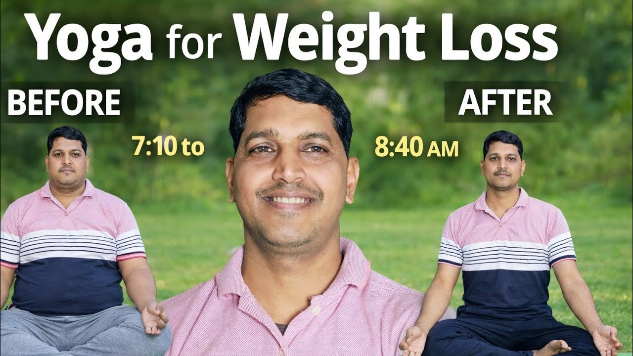 Morning Yoga class weight loss 