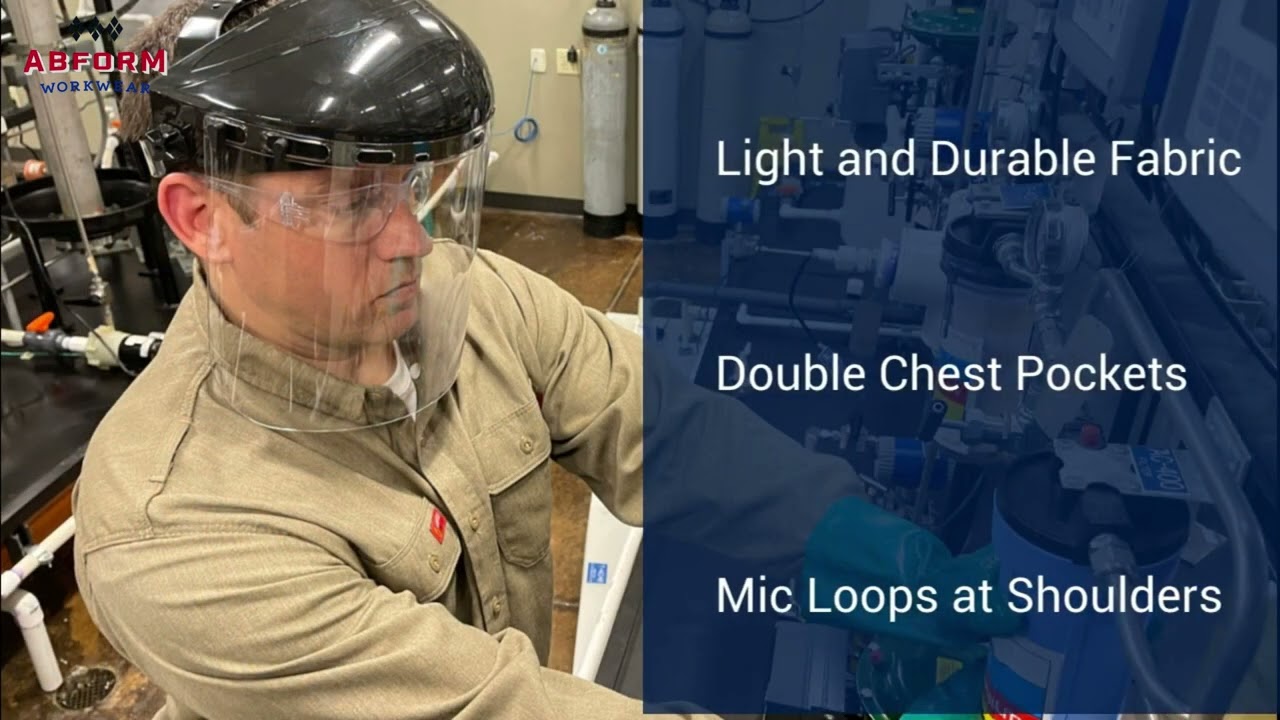 🔝 Ultimate Comfort and Durability: FR DH Air® Work Shirt | Westex® DH Air 5.5oz 💯