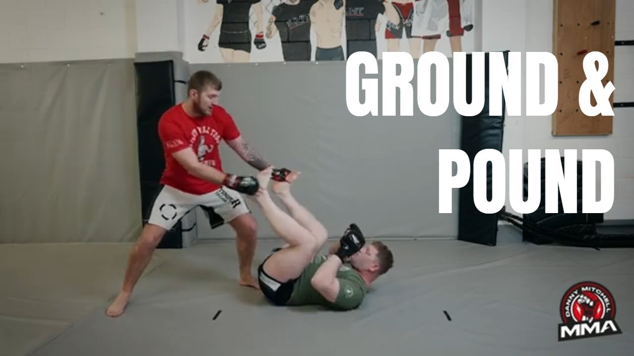 MMA Open Guard Striking Drill | Ground & Pound Course [dannymitchellmma ...