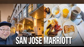 San Jose Marriott Hotel Review & M Club Lounge