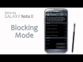 GALAXY NOTE II Blocking Mode عربي
