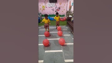 wait for winner 😃#pop the balloon🎈#funny #indoor activity#school