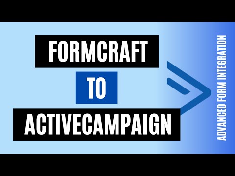 How to Integrate FormCraft To ActiveCampaign Quicklyt | Best Method