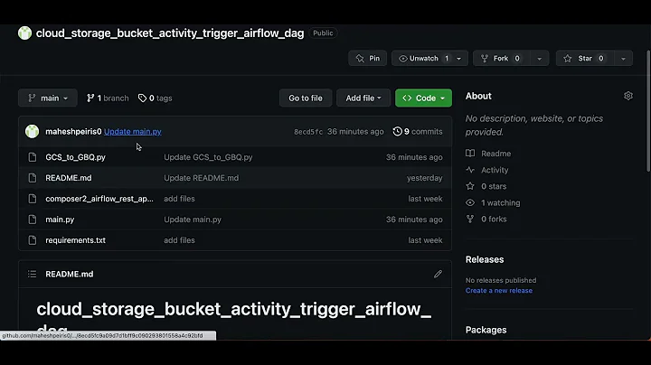 Google cloud storage file upload triggers airflow DAG