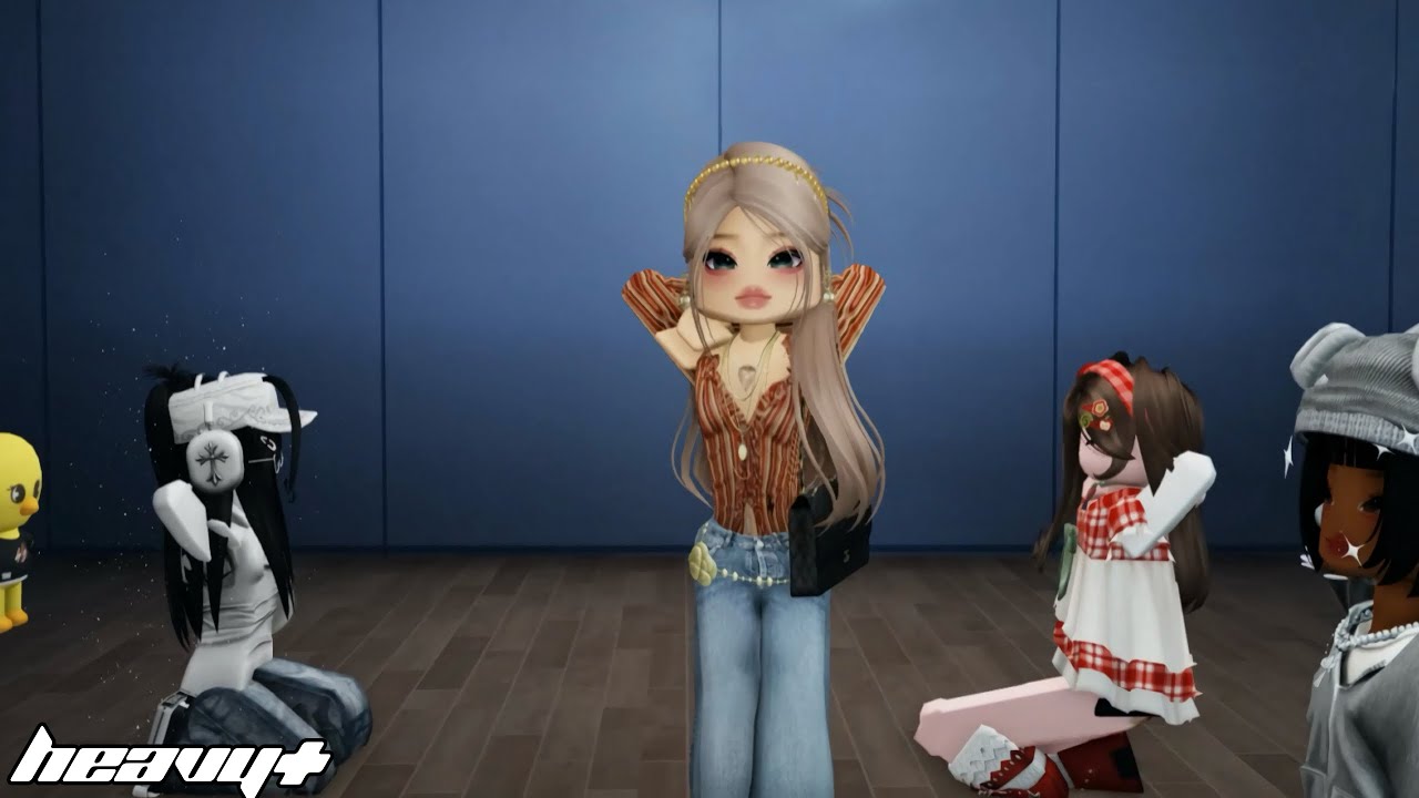 [HEAVY ENT] Trainee Group B - ‘Blue Valentine’ | 4K ROBLOX KPOP