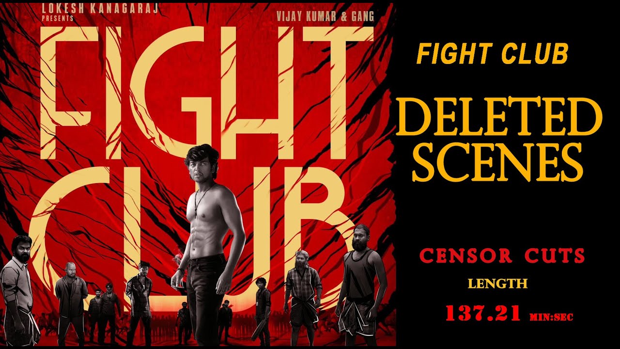 FIGHT CLUB Deleted Scenes | Fight Club Movie Censor Cuts | Lokesh ...