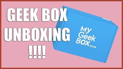 My Geek Box Unboxing April 2016 | Kylie Pritchard
