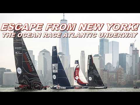 Escape from New York! The Ocean Race Atlantic Underway