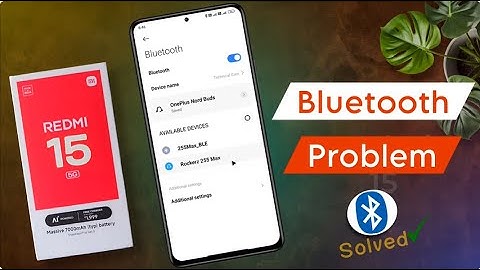 Redmi 15 5g Bluetooth Pairing Problem | Bluetooth Connected But No Sound in Redmi 15