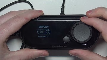 How To Change Display Brightness On Steelseries Arctis Pro | Game Dac