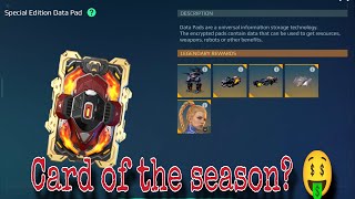 War Robots Special edition Vector and weapon Datapads & Ultimate Datapads opening | Blaze Vector