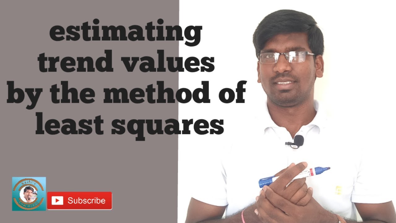 Problems on method of least squares - YouTube