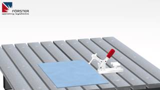 WELDING TABLE QUICK RELEASE CLAMP #welding table, #lift table, #swivel table, #rotary table