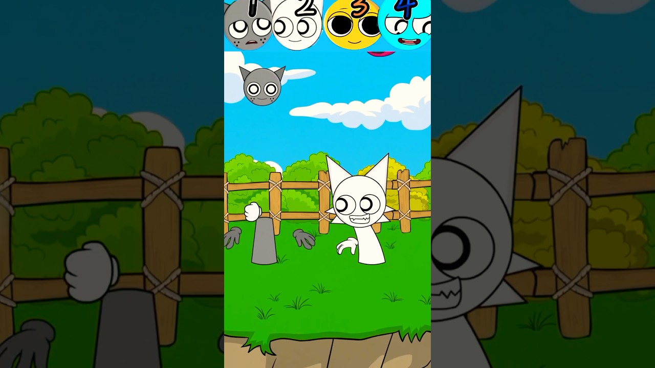 Incredibox Sprunki Sinner Edition - Gray, Wenda | Incredibox Sprunki 