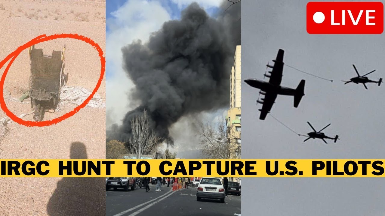 🚨 BREAKING: U.S. Pilots LOST In Iran - Air Force Launch Search & Rescue - IRGC Orders Capture