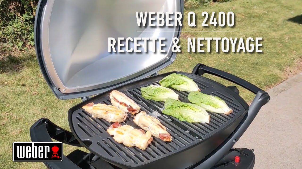 Barbecue électrique Weber Q 2400 | Recette & nettoyage | Test consommateur  - YouTube
