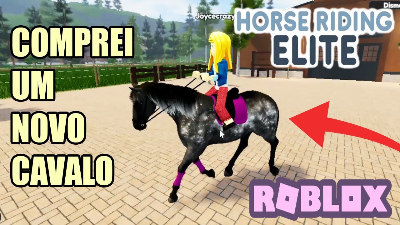 MELHOR JOGO DE CAVALO LANÇOU NO ROBLOX HORSE RIDING ELITE 
