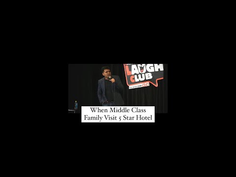 Middle class family visit 5 star hotel | Amit Tandon Comedy #shorts