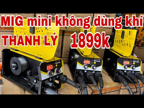 Video ???? MÁY HÀN MIG MINI KHÔNG DÙNG KHÍ SIÊU MẠNH THANH LÝ... - youtube