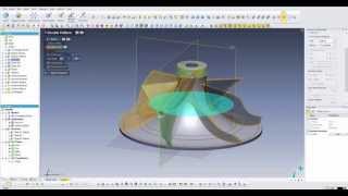 Reverse engineering from partial 3D scan | Impeller