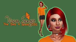 The Sims 4 Speed CAS | Vivian Singer