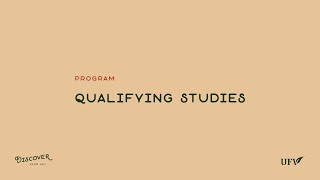 Qualifying Studies | DYU Info Sessions