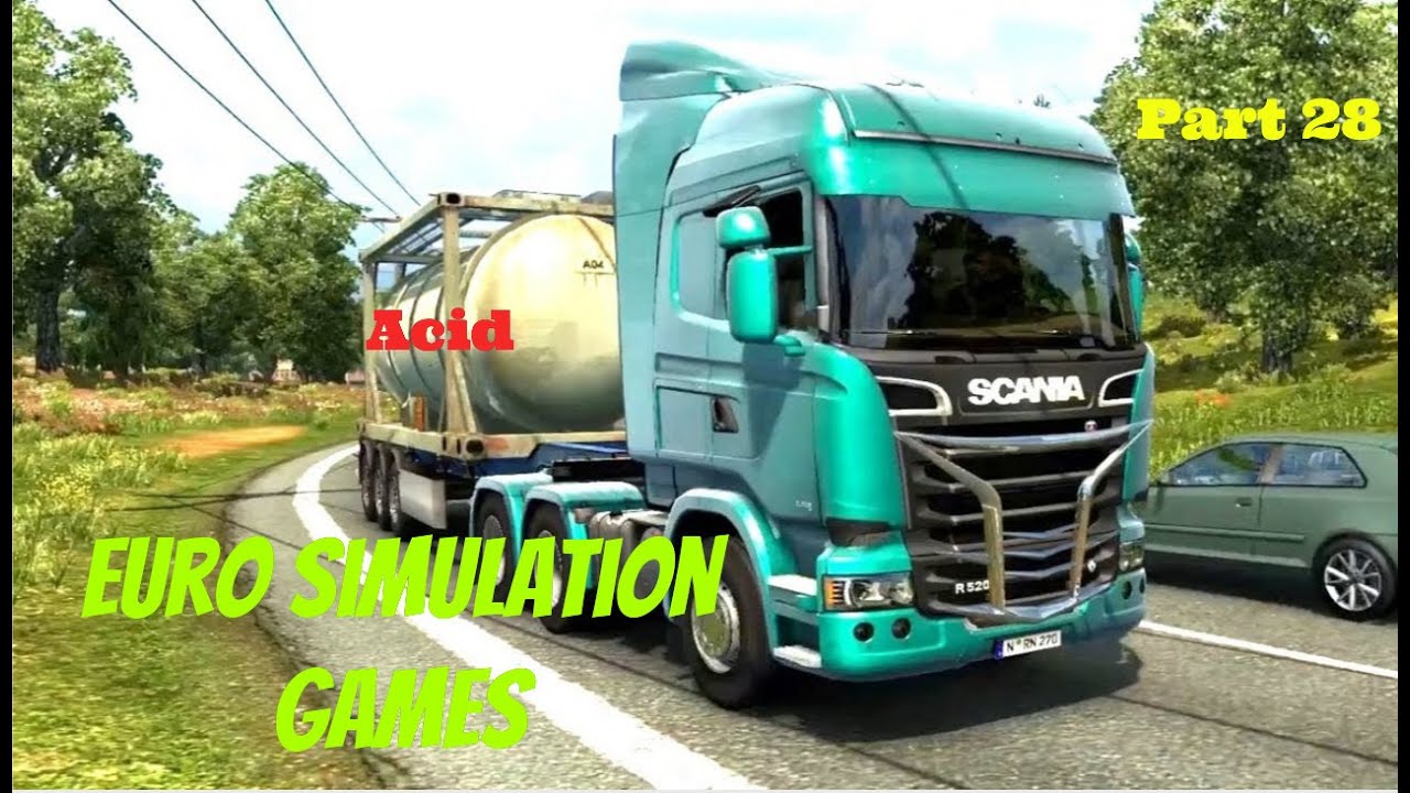 euro truck game play Part 28 Hero Simulation Games YouTube