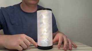 WORLD WIN Prism Glow Table Lamp 3 Color Temperatures USB Control Bedside Lamp Review