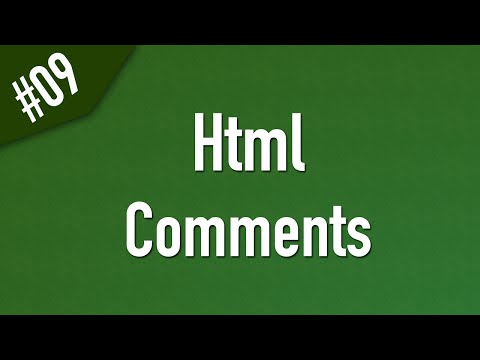 [ تعلم Html ] درس #09 -  شرح نظام التعليقات وكل ما يخصها في لغة Html و كيفية عمل تعليق