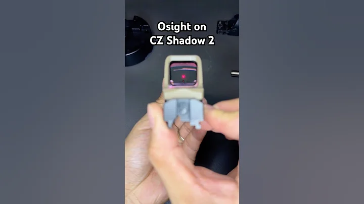Install OLIGHT Osight Red Dot on CZ Shadow 2 #olightworld #reddot #czshadow2