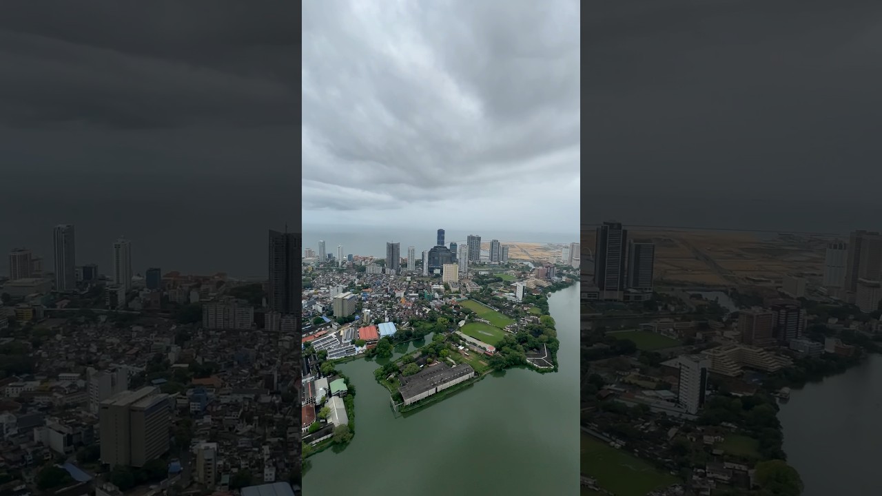 Colombo City View, Top of Lotus Tower, SriLanka