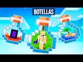 Minecraft pero... Estamos ATRAPADOS en una BOTELLA - Minecraft Aleatorio