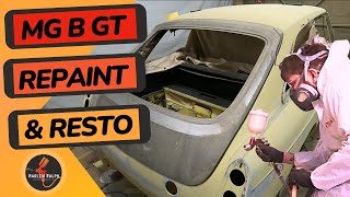 MGB GT Restoration Project  Episode 01  Load In & Strip Down