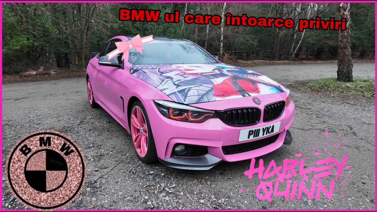 Un BMW Seria 4 ROZ?! 😱 Build-ul care rupe gâturi în trafic!