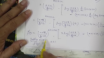 Class 12  Derivative Part-11 ( Solutions ) ( S.N.Dey book ), HS  CBSE  ISC  UP Board, others