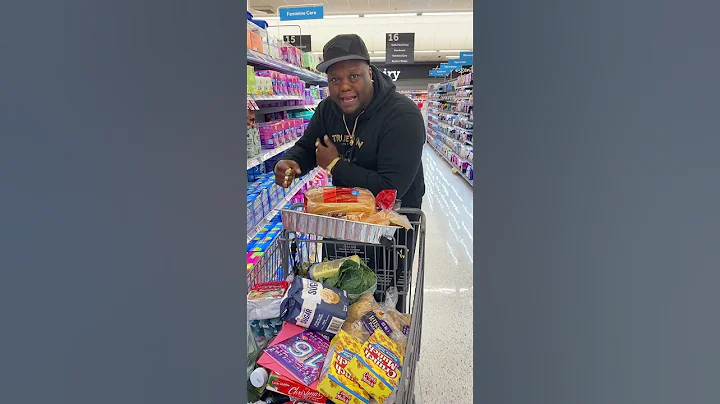 Putting a pregnancy test in the cart to see my boyfriend’s reaction 😂 #funny #comedy #couples