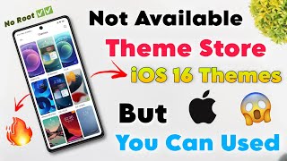 Top 10 iOS 16 Themes Available On Theme Store ✅ Not Available Theme Store But You Can Used ⚡No Root screenshot 5