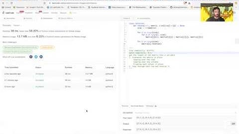 Leetcode - 48 - Rotate Image (matrix) with Python