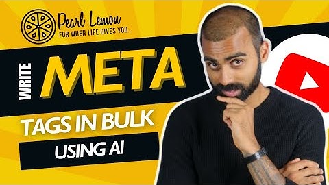 Write Meta Tags in Bulk Using AI #seo #ai #chatgpt #metatags #googlesheets