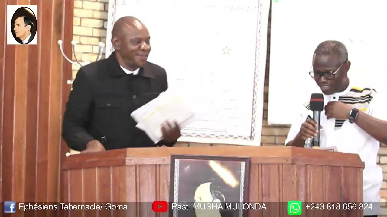 Réponses du Past BAMELO sur le jour et le corps de la seconde venue physique GOMA LUNDI 03 04 2023