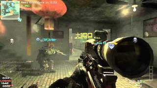 Absolutely Disgusting MW3 Cross Map No Scope