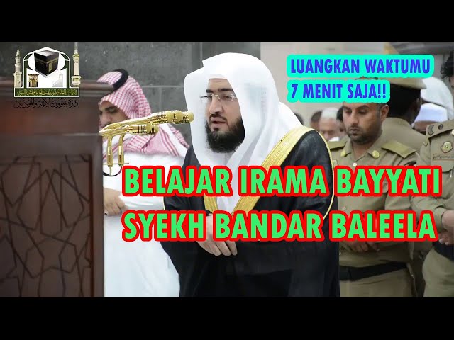 Belajar Irama Bayyati Syekh Bandar Baleela | Santri Quran 45 class=